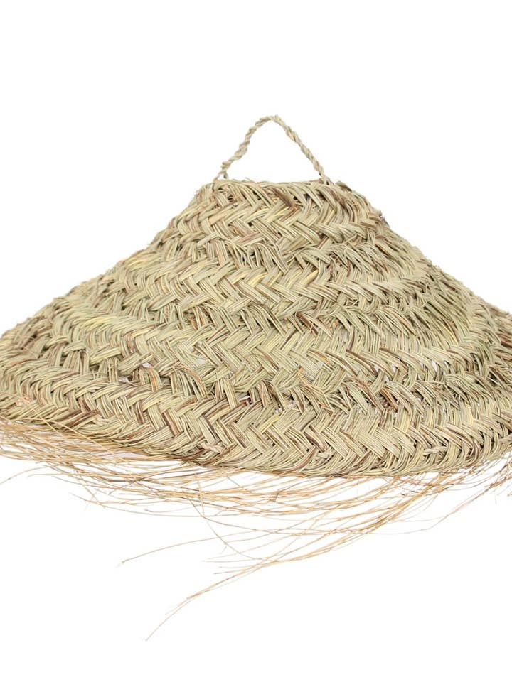 Hængende loftlampe i esparto, 20 x 52 cm for engroshandel hos Logionline SLU