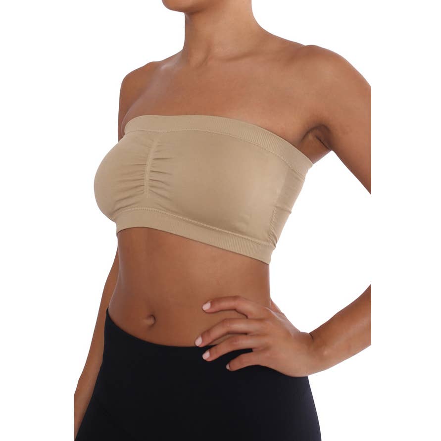 ITZON - Wholesale Bralette - Women's - B05 Bandeau Bra2