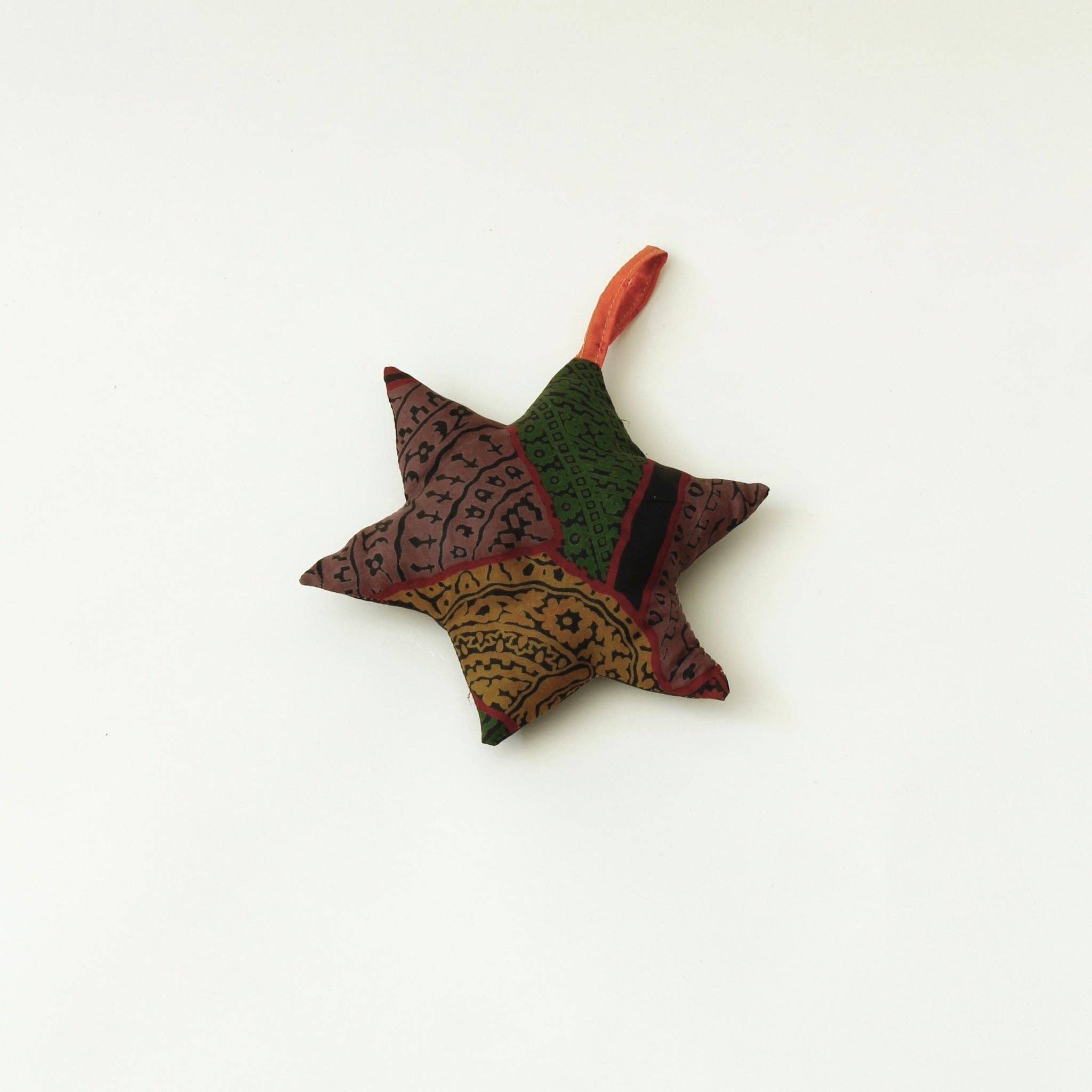 Nordstjerne - Wholesale Ornament - SUSTAIN vintage silk star, small5