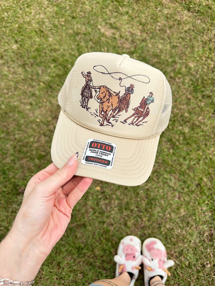 Chapéu Trucker Cowboys (Várias Opções de Cores) por atacado de Gunpowder and Glam Boutique