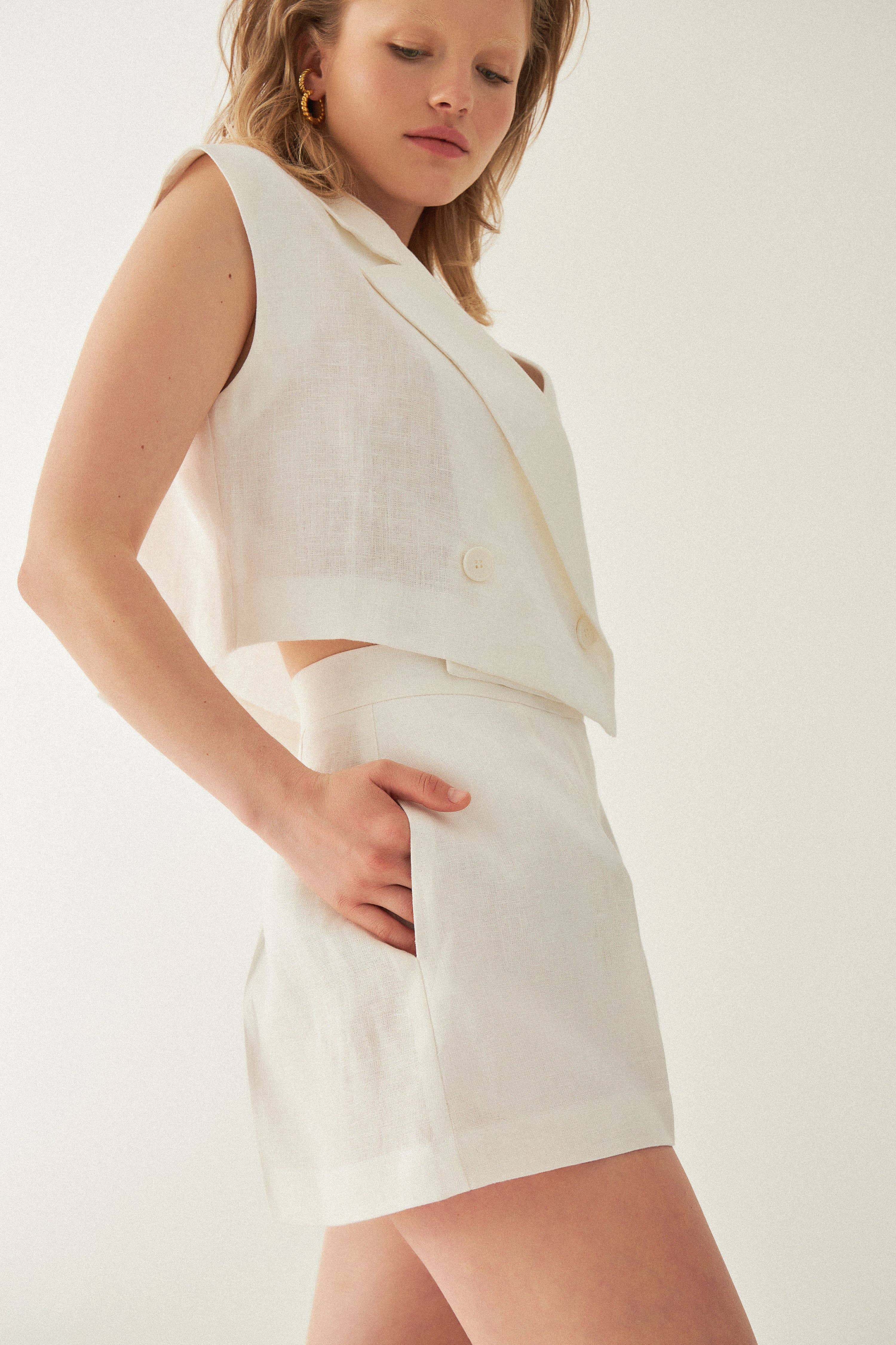 Le Cle – Großhandel Shorts – Damen – Alli Minishorts2