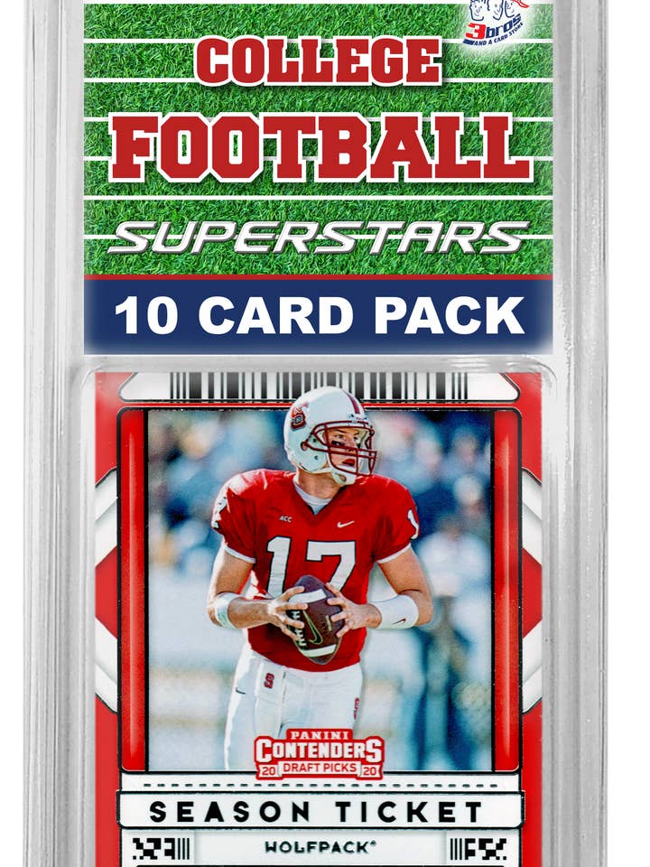 Kit Superstars Wolfpack da 10 carte NC State per la vendita all'ingrosso da parte di 3bros And A Card Store