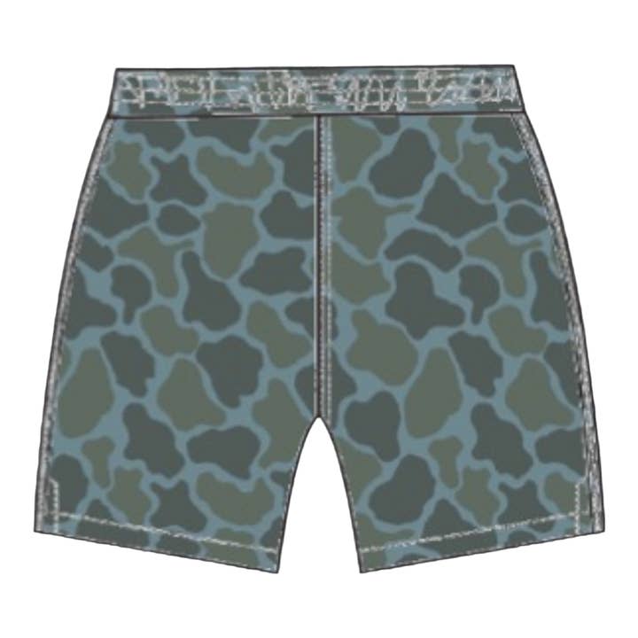 Honey Hole Outdoors - Wholesale Shorts - Men's - Fleece Shorts - Frog Skin Camo