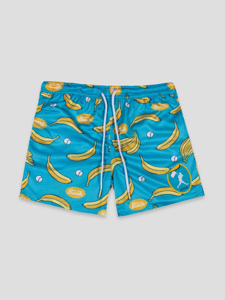 Baseballism - Wholesale Shorts - Kids - Peelin Good (Banana) Diamond Air Mesh Shorts - Youth0
