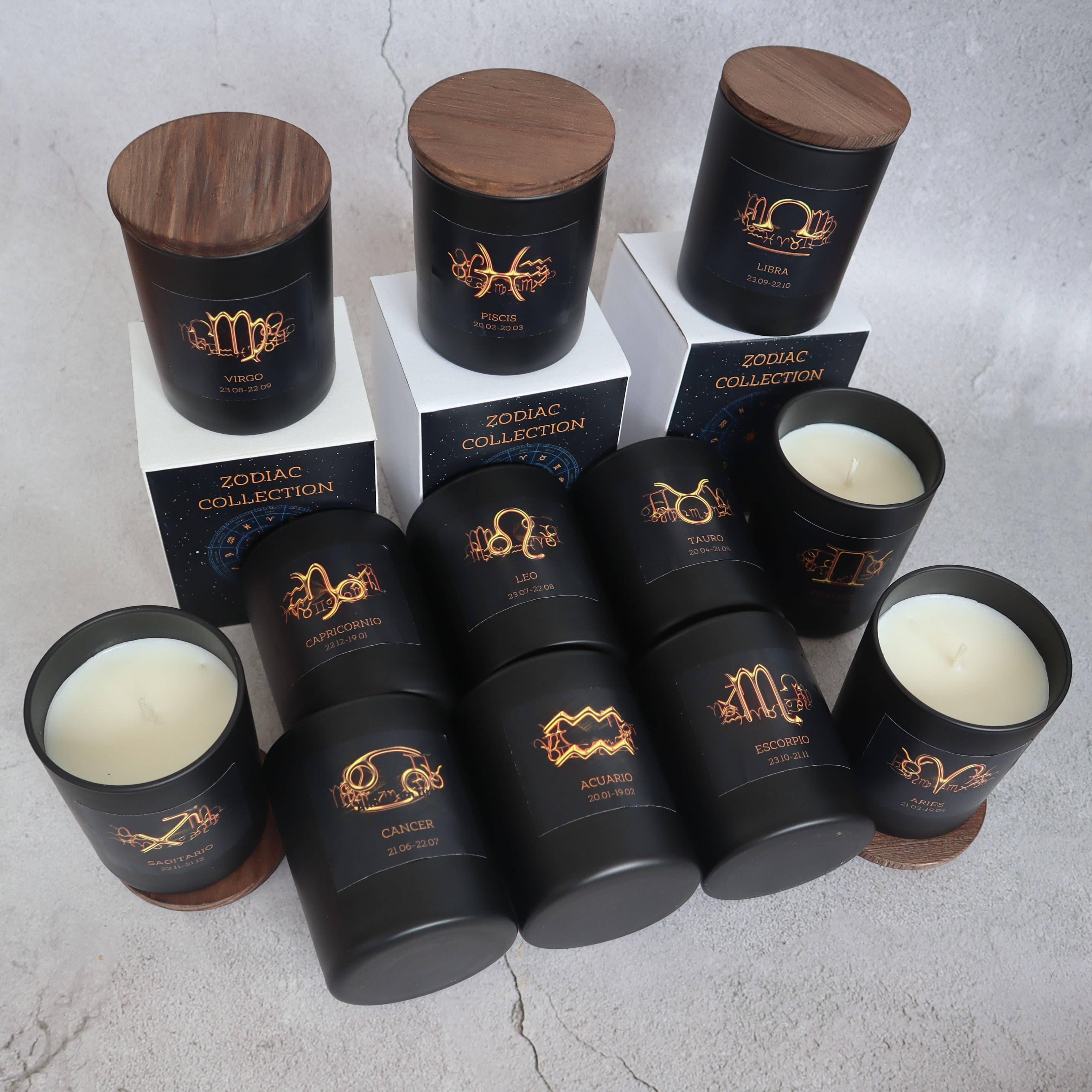 Velas Galbis - Jose Galbis Soler, S.L. – wholesale Burkljus – Zodiac Collection doftljus i 100 % naturligt vegetabiliskt vax2
