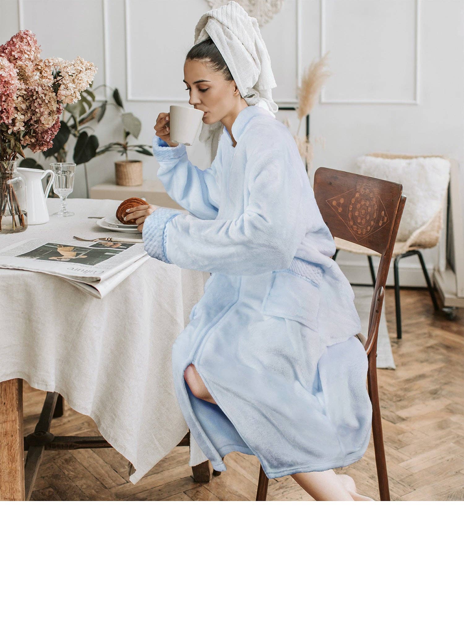 Pavilia - Wholesale Robe - Women's - Women's Housecoat Zipper Robe16