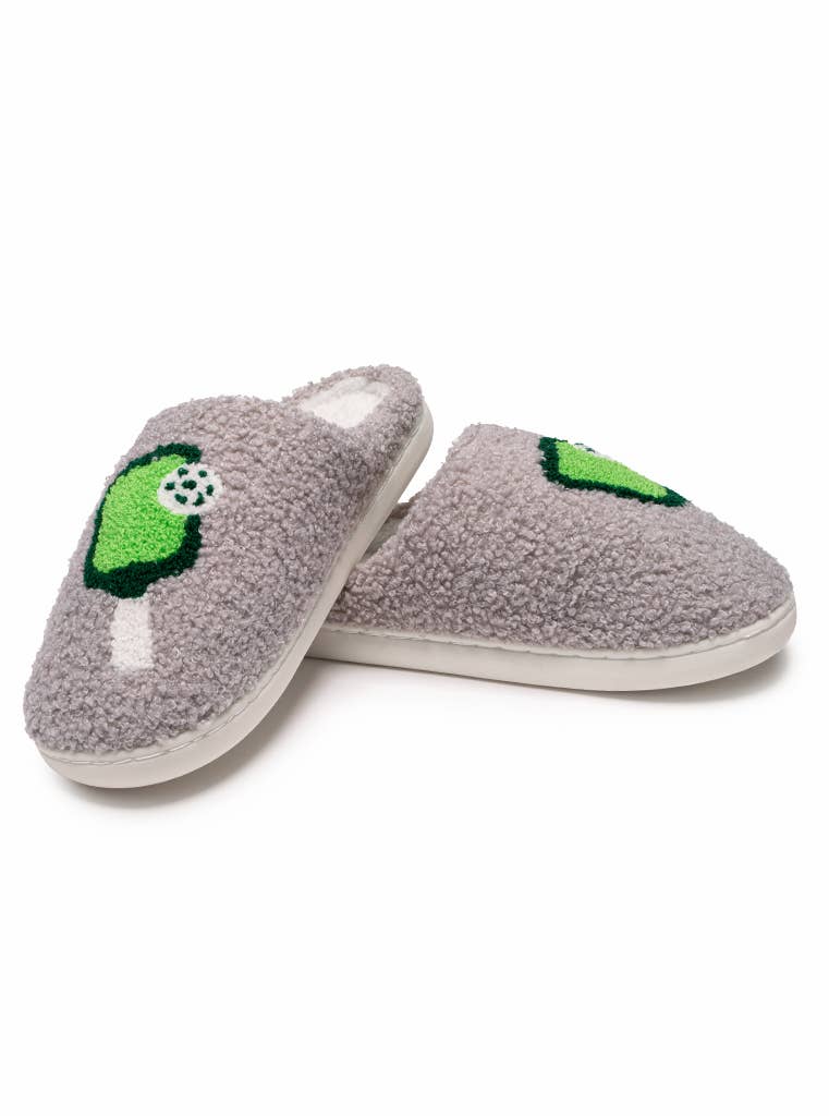 Living Royal - Wholesale Slippers - Unisex - Indoor / Outdoor Slippers - Pickleball - Gray1