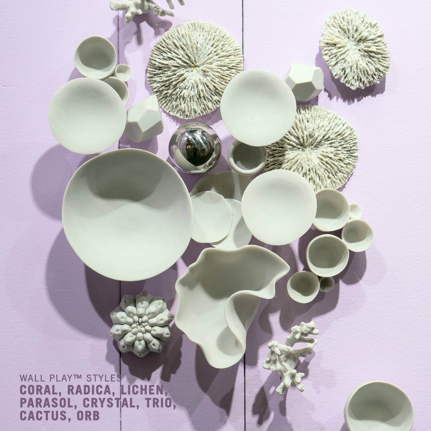 Gold Leaf Design Group - Wholesale Wall Accent - Wall Play™: Orb, Polished, Set/1012