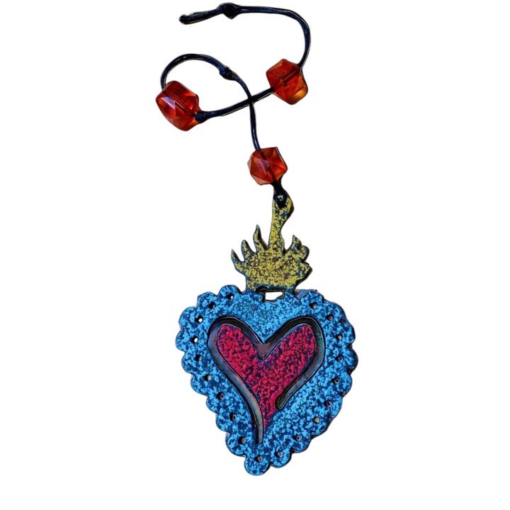 Whimsies - Wholesale Ornament - Milagro Heart ornament girlfriend Valentines Christmas USAÂ