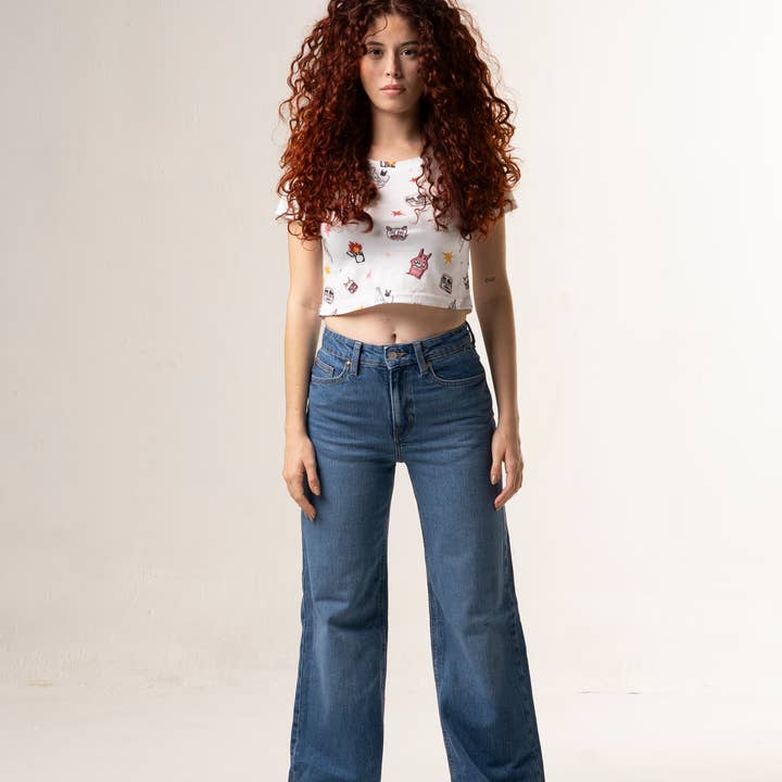 T-shirt court Fulana 001 pour la vente par Vonn Wall