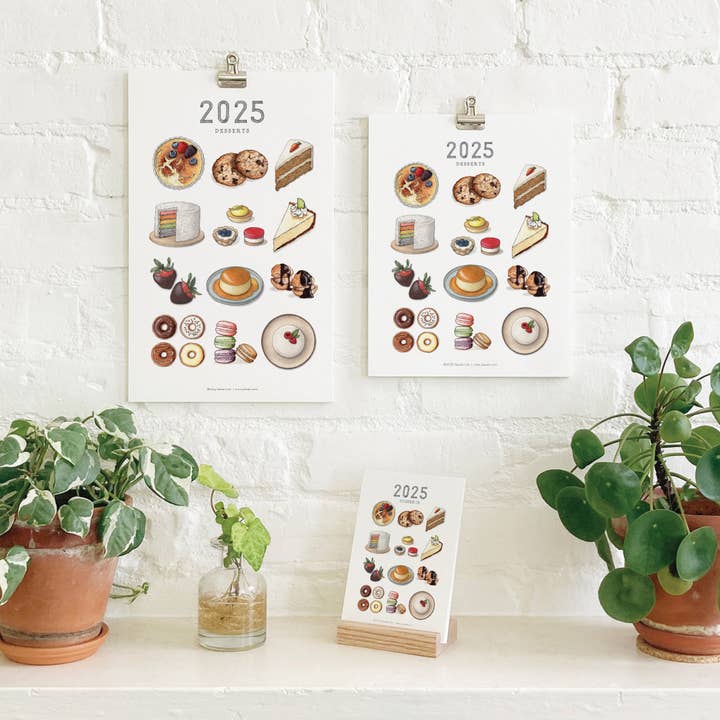 Yeesan Loh - Wholesale Calendar - 2025 Calendars: Desserts