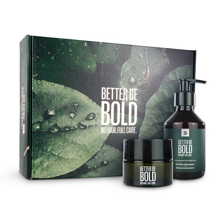 confezione regalo per persone calve felici
«Vin Diesel» per la vendita all'ingrosso da parte di BETTER BE BOLD