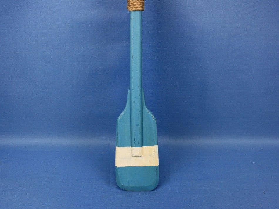 Hampton Nautical - Vente Décoration murale - Aviron de bateau à rames carré décoratif Barton avec crochets 24 po1