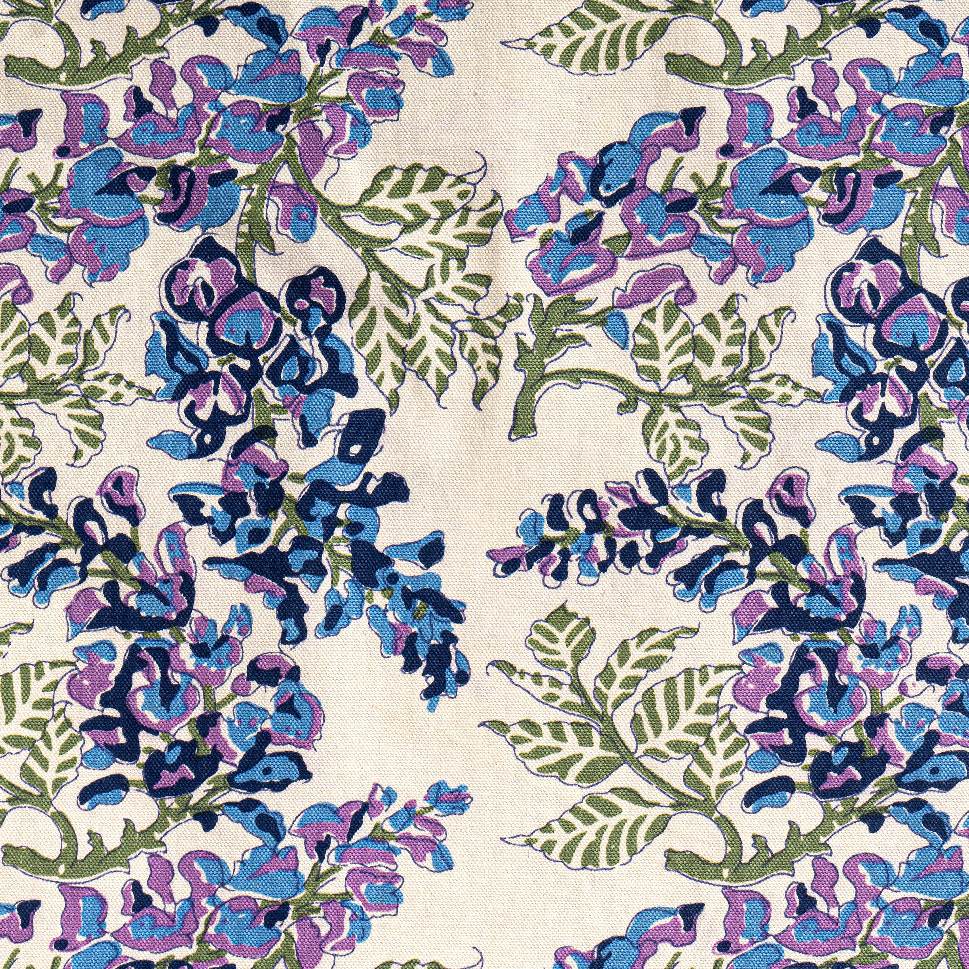 Couleur Nature – wholesale Löpare – Wisteria Blue & Green | Bordslöpare3