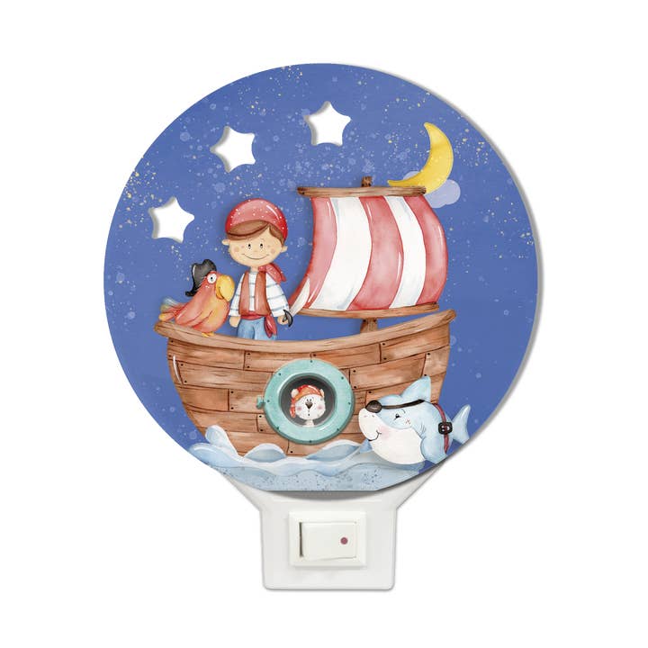 Dekori - Wholesale Night Light - Kids & Baby - Sinbad Pirate Light Point0