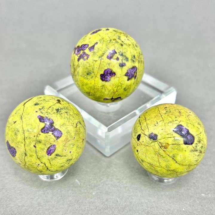 Crystal River Gems LLC - Wholesale Spiritual Stone/Crystal - Atlantisite Sphere 25 to 35 mm