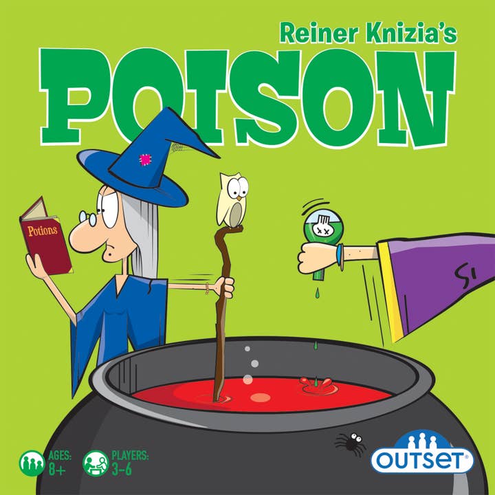 Outset Games and Cobble Hill Puzzles - Wholesale Card Game - Reiner Knizia's Poison Card Game