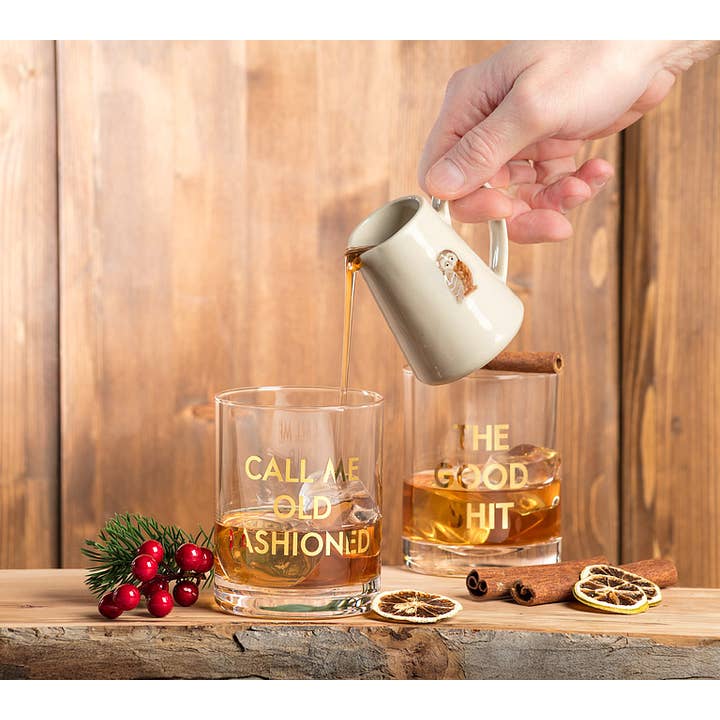 Abbott - Wholesale Cocktail/Liquor Glass - Call Me Old Fashioned Tumbler1