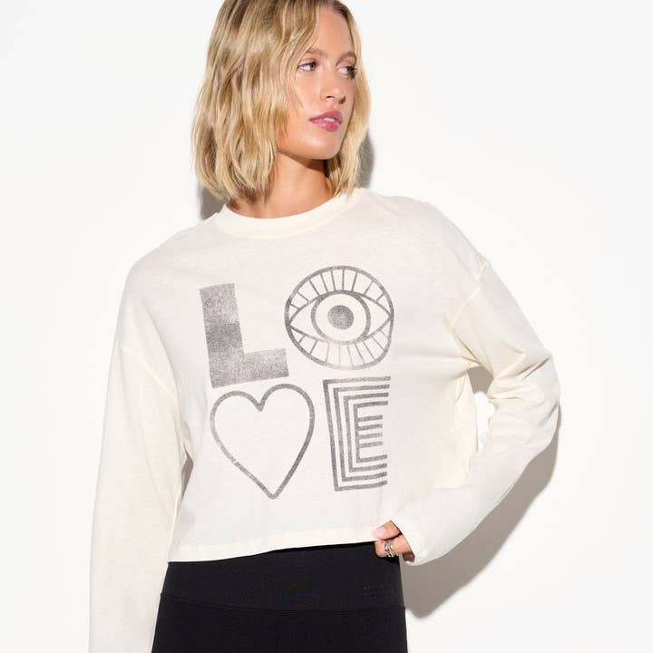 Eye Love Drew Top for wholesale by Spiritual Gangster