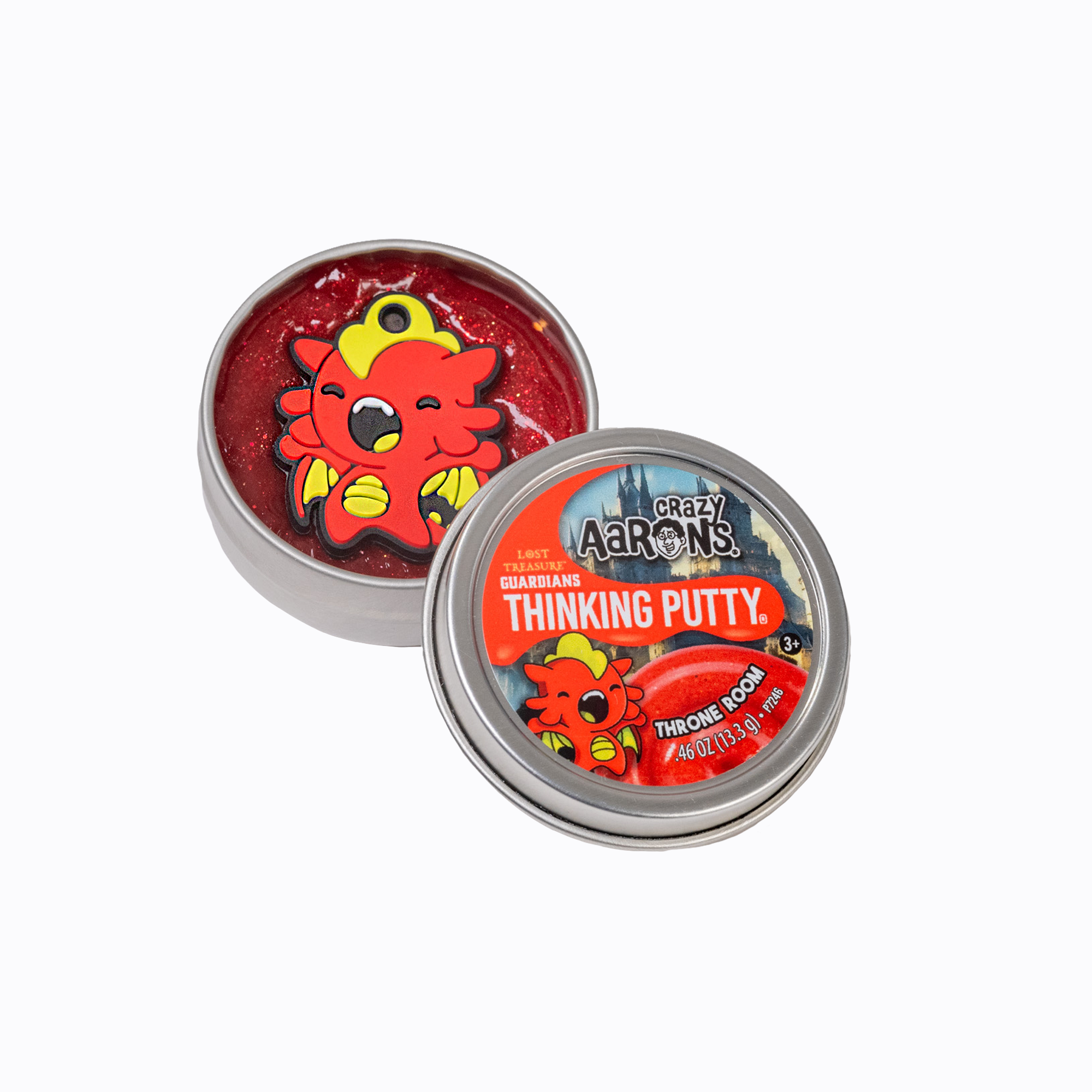 Crazy Aaron's - Wholesale Putty/Slime - Kids - Lost Treasure Guardians 60 Count 2" Tin Asst.9