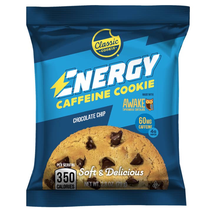 Classic Cookie® - Wholesale Cookie - Energy Caffeine Cookie - Chocolate Chip made with AWAKE