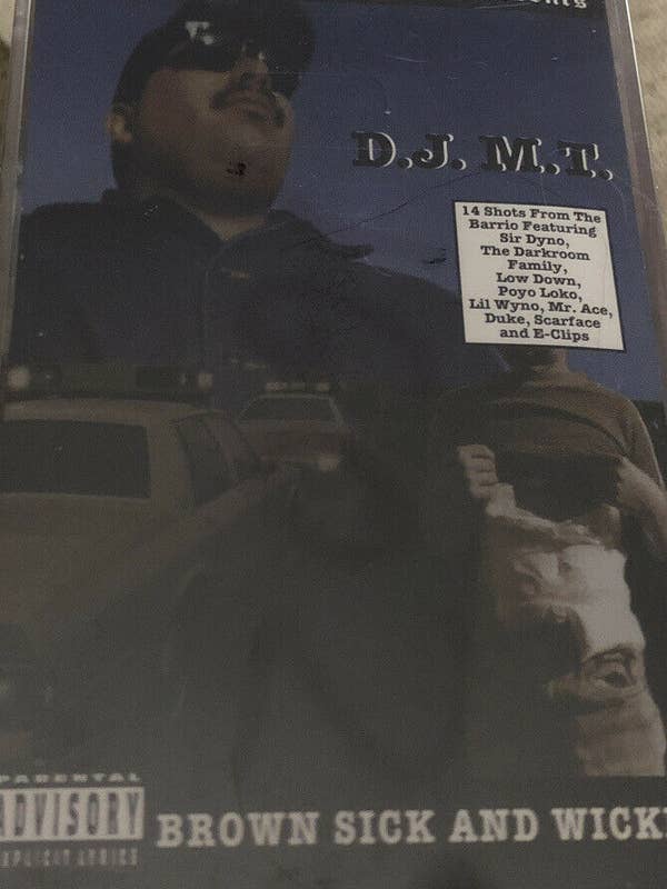 D.J. M.T.Brown, Sick And Wicked Verzegelde Muziekkassette voor wholesale door Real Retro