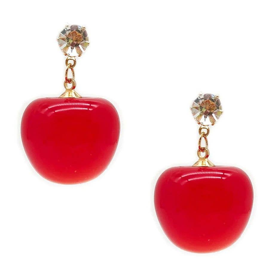 Diacly - Wholesale Dangle Earrings - Chunky Cherry Dangle Earrings0
