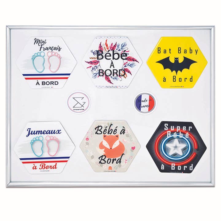 Présentoir cadre bébé à bord for wholesale by Irréversible