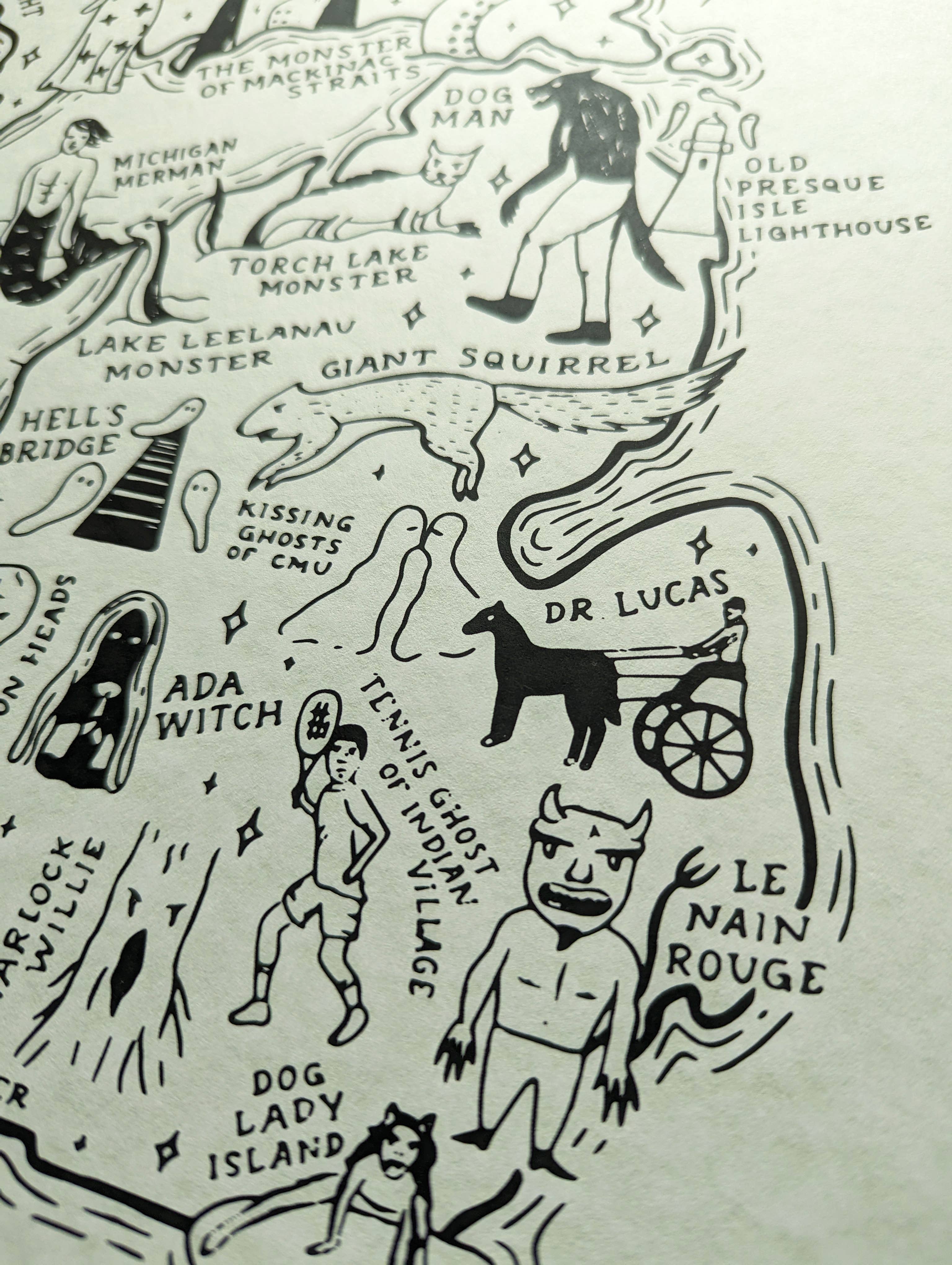 Home Squirrel - Wholesale Art Print - Paranormal Peninsulas7