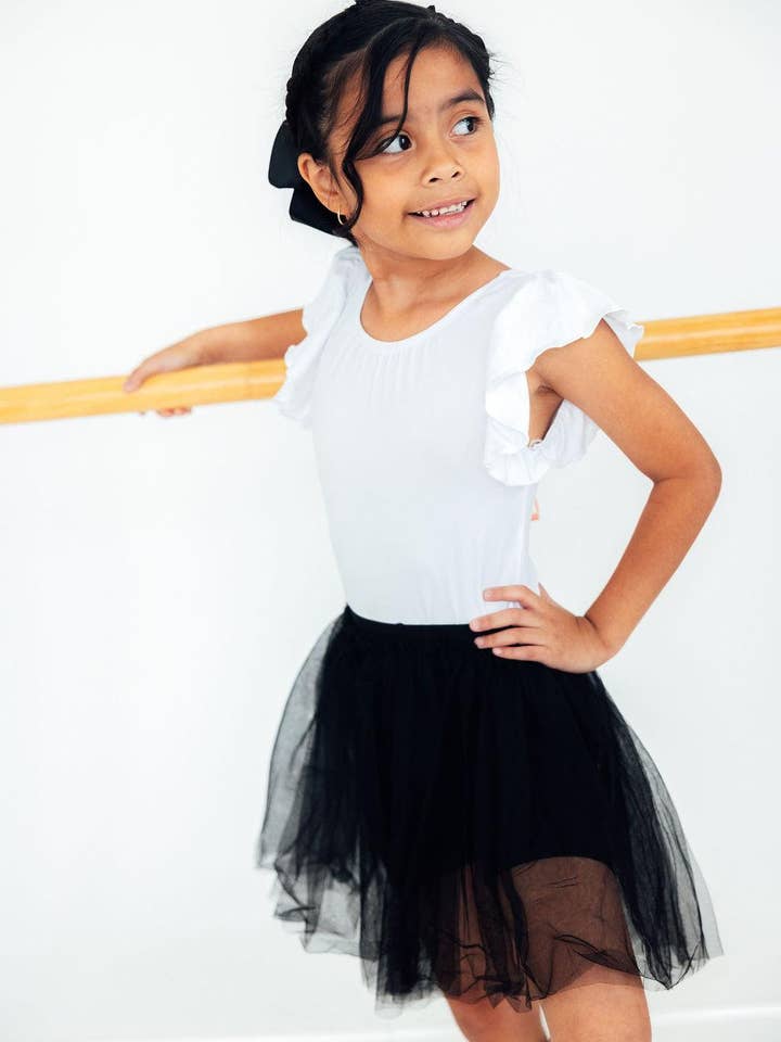 Mila & Rose - Wholesale Tutu - Kids - Black Tutu Shorts1