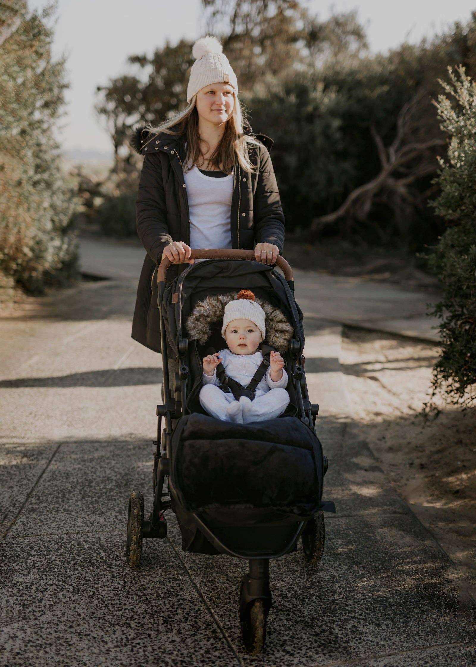 baby luno - Wholesale Pram cover/accessory - baby luno Nordic Footmuff Pram Liner - Classic Black10