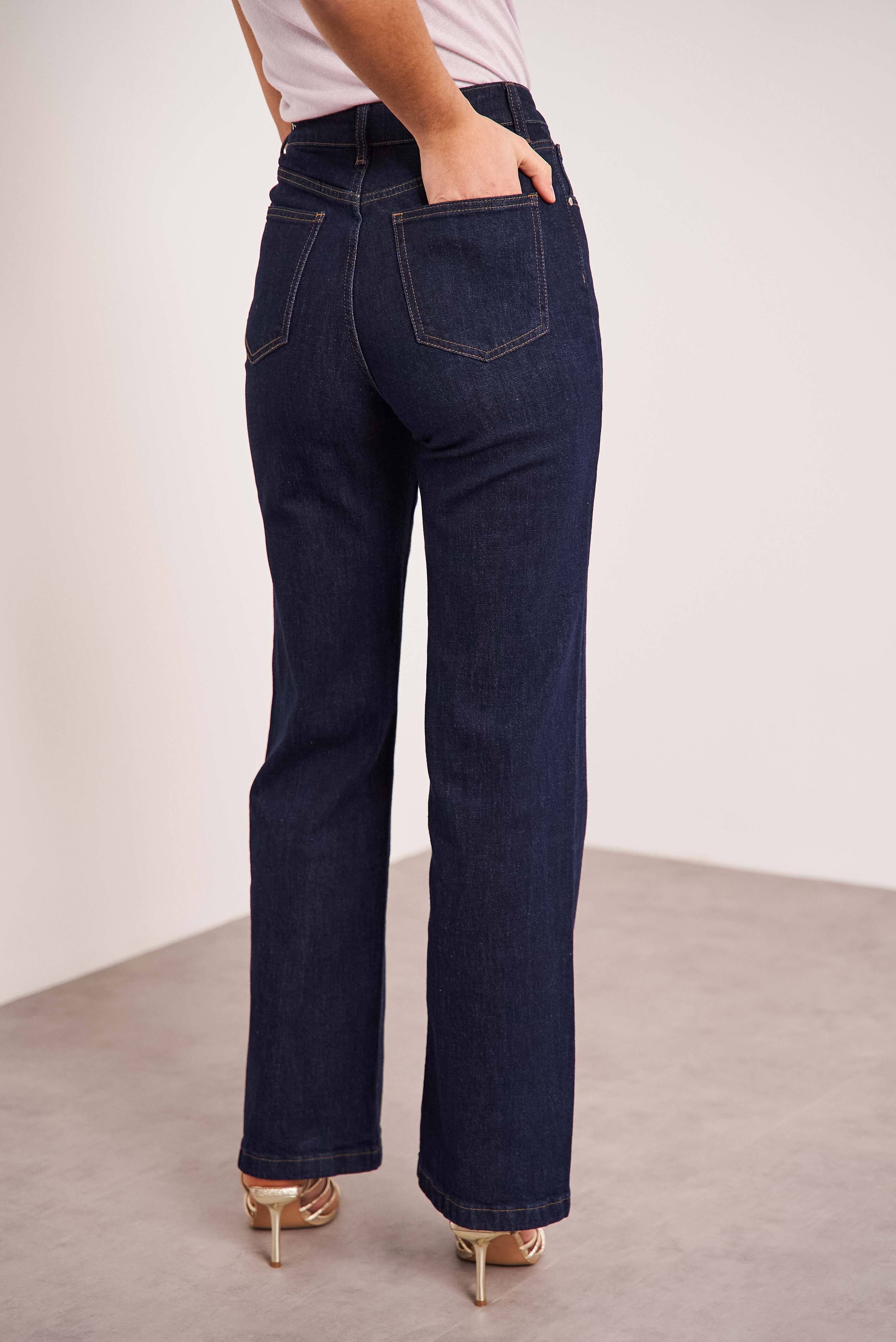 Oraije Paris - Vendita all'ingrosso Jeans - Donna - Jeans Barbara a gamba larga27