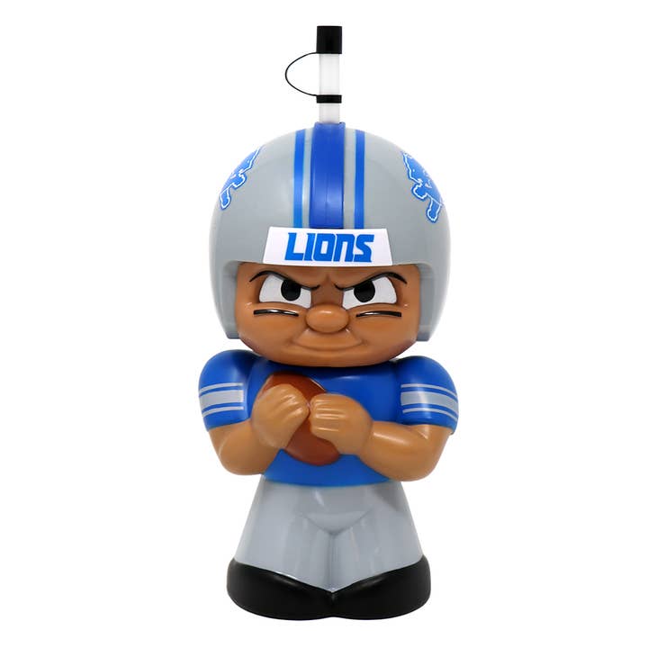 Detroit Lions Big Sip 3D Water Bottle for wholesale by Party Animal, Inc.