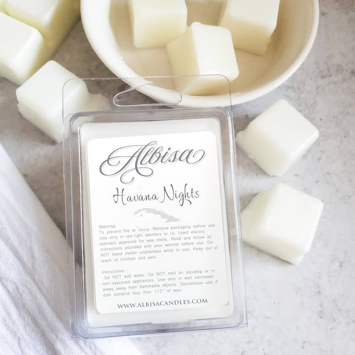 Havana Nights Wax Melt for wholesale by Albisa Candles