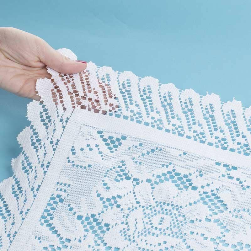 Factory Direct Craft - Wholesale Doily - 36" x 34"   White Lace Table Doily3