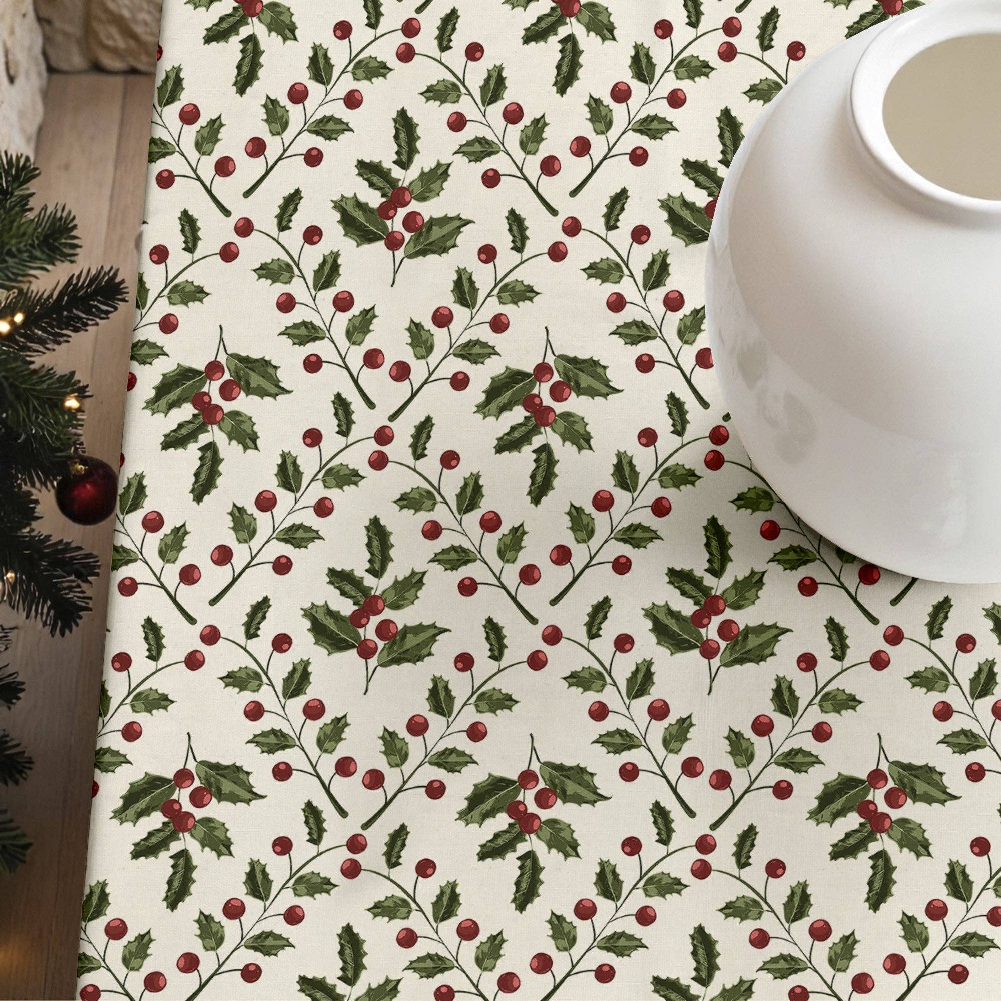 SG HOGAR – Großhandel Tischdecken – Tischdecke fleckenabweisend Christmas wish 7 12252