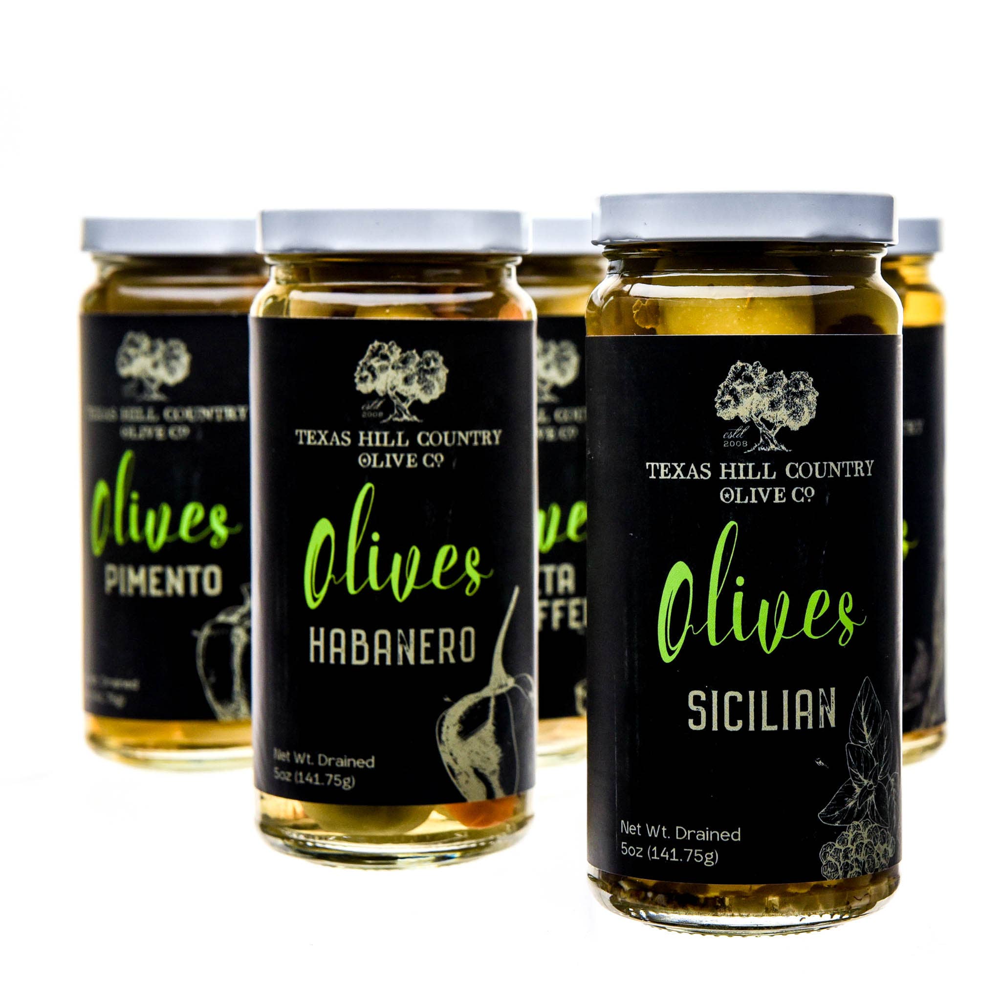 Texas Hill Country Olive Co. - Wholesale Olives - Pimento Stuffed Table Olives2