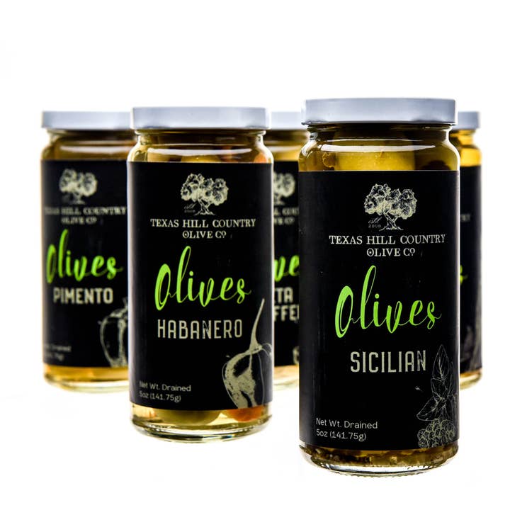 Texas Hill Country Olive Co. - Wholesale Olives - Pimento Stuffed Table Olives2
