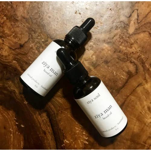 Ziya Soul Co - Venta al por mayor Productos para cuidado de la barba - Aceite para barba Ziya Man, 1 oz