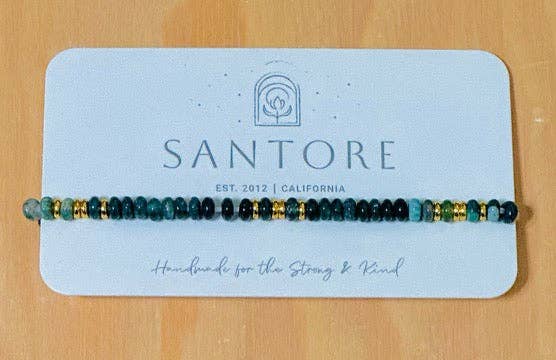 Santore Jewelry Company - Wholesale Beaded Bracelet - Linea Beaded Stretch Bracelet - Ships Carded11