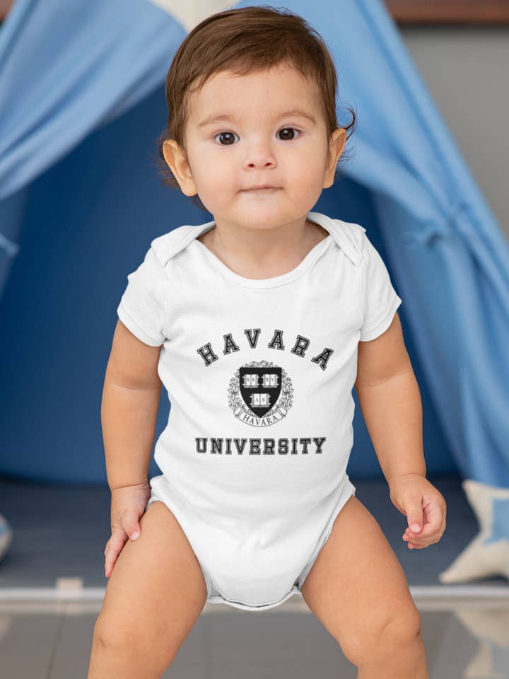 HAVARA UNIVERSITY - macacão de bebê por atacado de MUND:ART