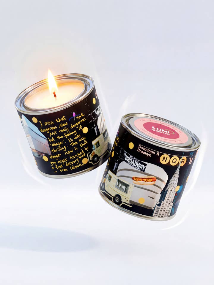 Tin Krukke Sojavokslys| NYC | Jordagtig Blomstret for engroshandel hos Bodi Candle