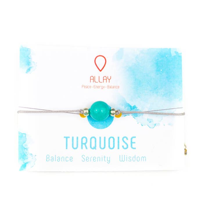 The Allay Store - Vendita all'ingrosso Bracciale con perline - BRACCIALE CON PERLINE L Turchese