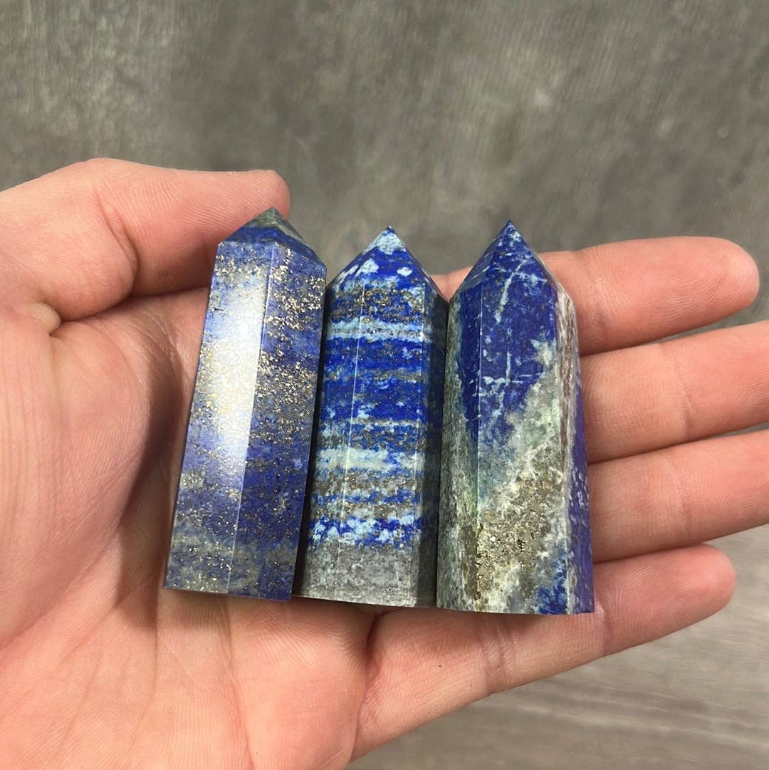 Keystone Crystals - Vendita all'ingrosso Pietra/cristallo spirituale - Obelisco di Pietra Preziosa 1-2 oz | Piccola Torre di Cristallo, Griglie e Decorazioni16