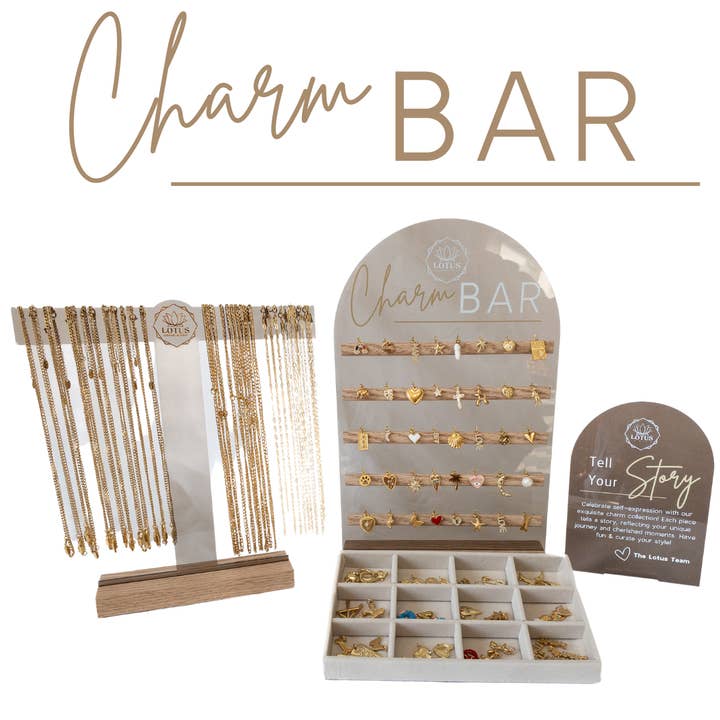 Lotus Jewelry Studio - Wholesale Jewellery stand & display - Charm Rack Display- *RESTRICTIONS APPLY (see description)3