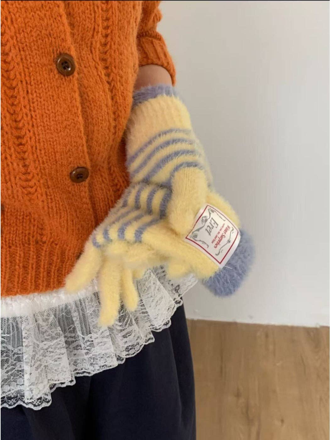 Funkyrel® Atzbranding Limited - Wholesale Gloves - Women's - Gloving - Women’s Touchscreen Stripe Gloves9