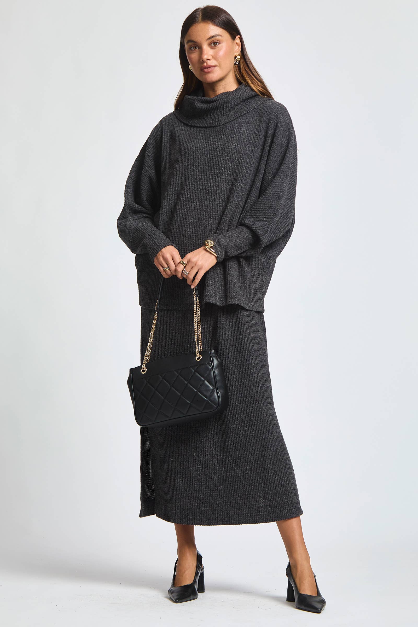 Dear Scarlett – Conjuntos Casual - Mulher por atacado – Conjunto de Camadas Térmicas Aconchegante de 2 Peças9