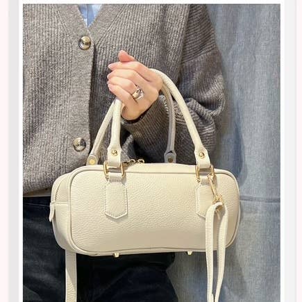 Z et Z - Wholesale Shoulder Bag - Women's - Medium grained leather handbag0