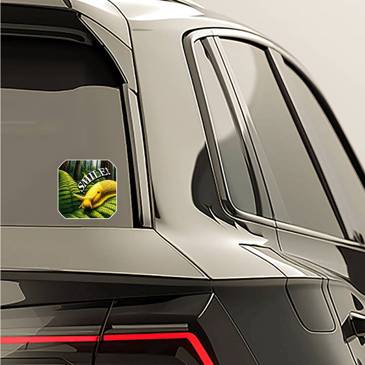 Sticker Atlas - Wholesale Sticker - Banana Slug Smile Sticker5