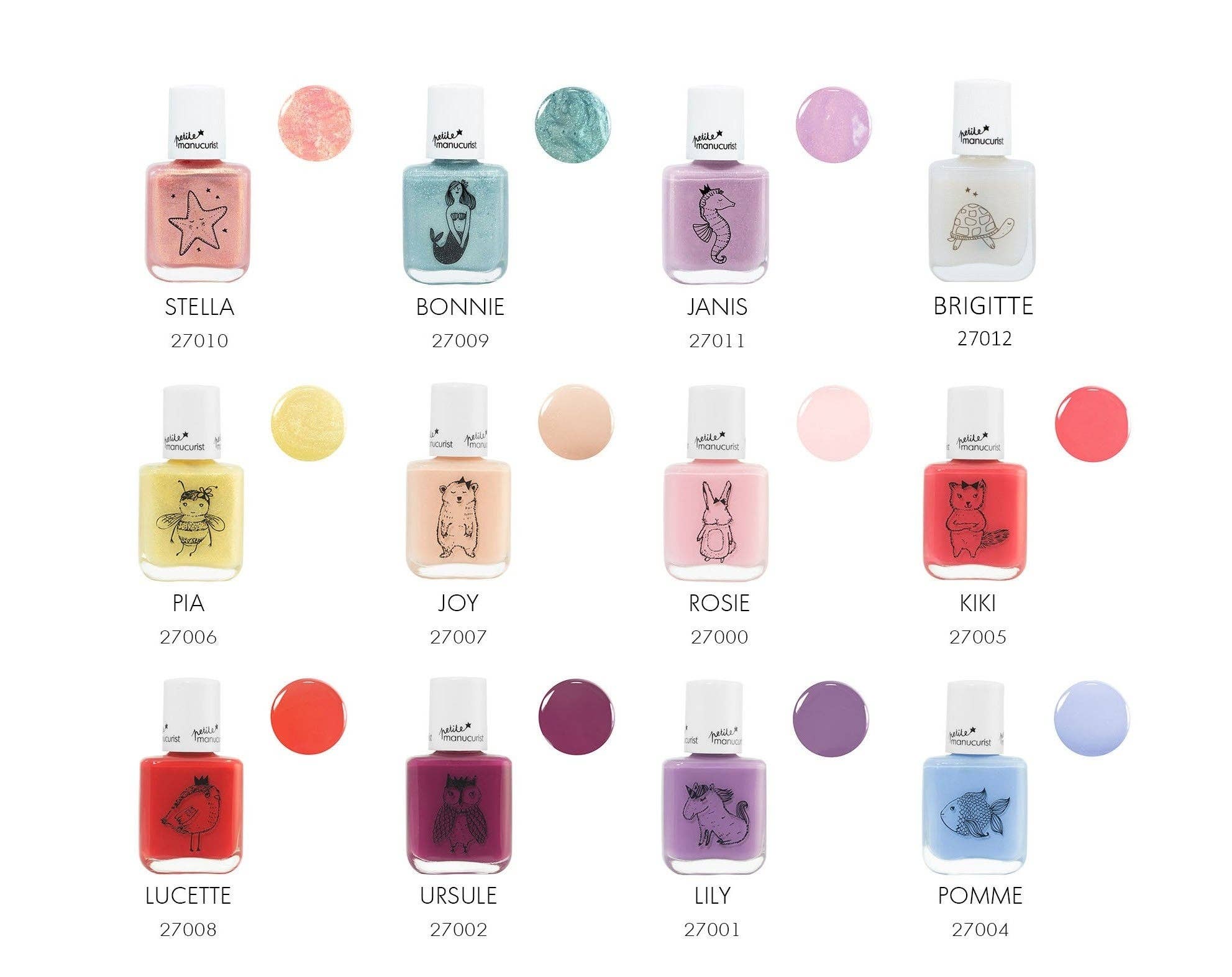 Manucurist - Wholesale Nail Polish Set - Nail polish - Retail Package Children's Nail Polish2